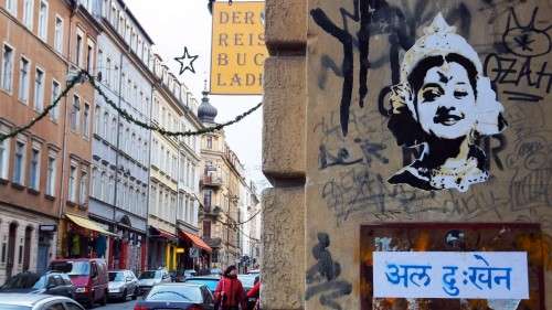 Asiatische Einflüsse auf der Louisenstraße Asiatische Einflüsse auf der Louisenstraße