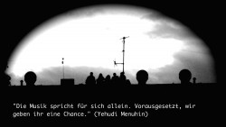 Manche nennen es Musik... Ueber den Daechern der Neustadt