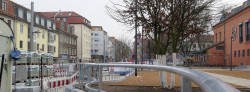 Scheune-Vorplatz im März 2016