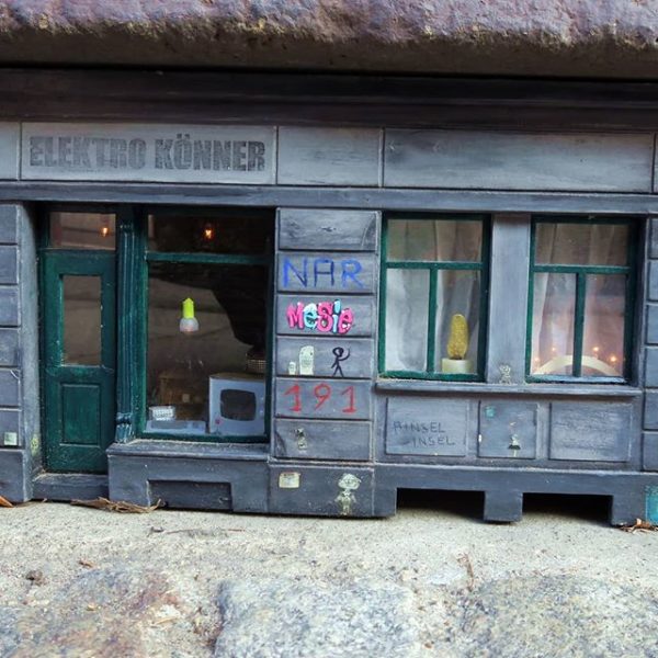 Mit Schwibb-Bogen zur Weihnachtszeit.