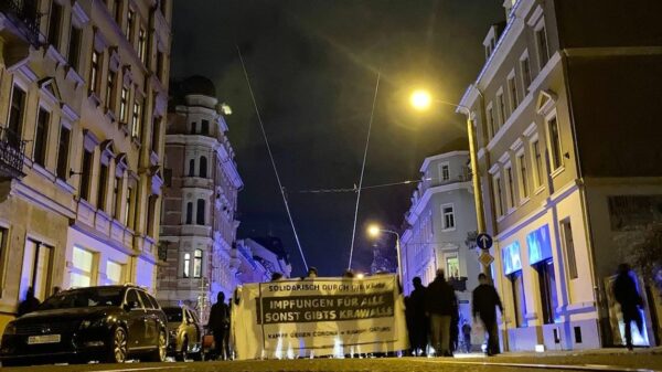 Demo auf dem Bischofsweg