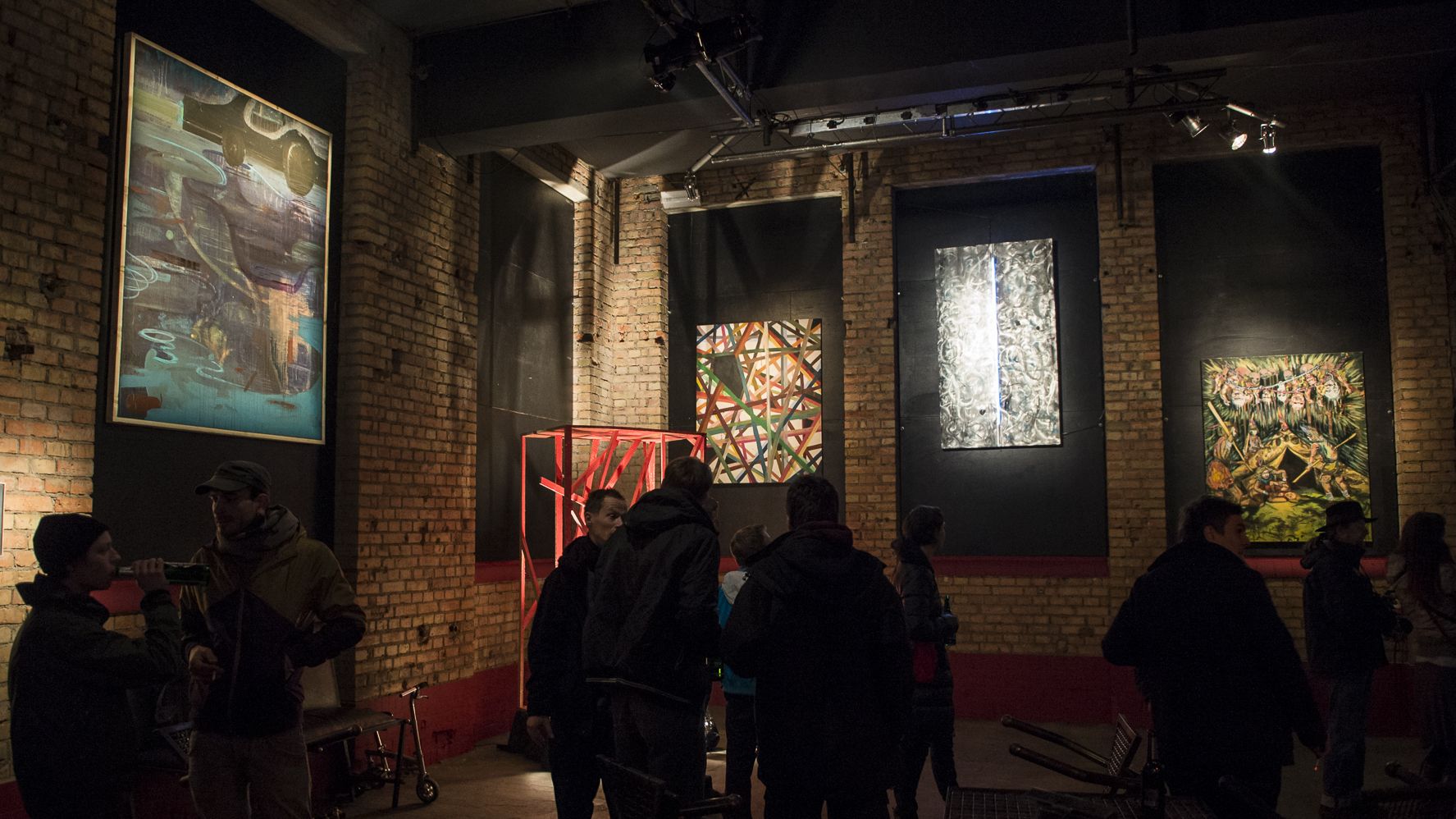 Kunst im Techno-Bunker Kunsttage 2014 - Foto: Frank Schroth