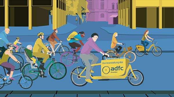 Raddemo am 10. Juni