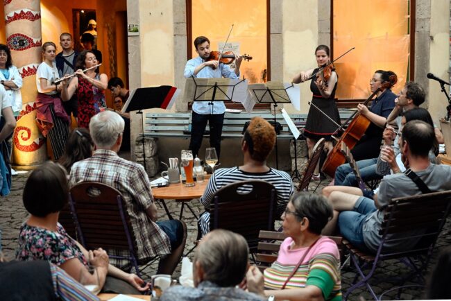 Mozart Flötenquartett 2019 - Foto: Matthias Creutziger