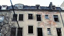 30 Jahre Stiftung Äußere Neustadt Hinterhof am Bischofsweg Anfang der 1990er Jahre
