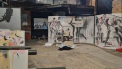 Kunsttage Dresden starten Kunsttage beim Aufbau