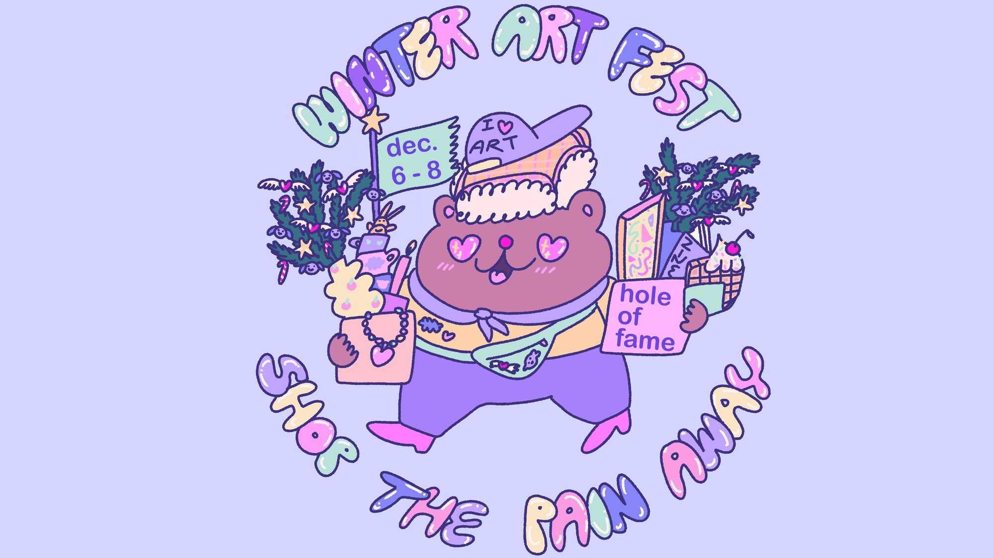 Winterliches Kunstfest im Hole of Fame Winter-Art-Fest im Hole of Fame