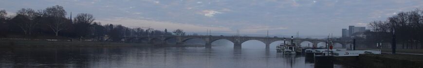 Elbe im Januar 2025