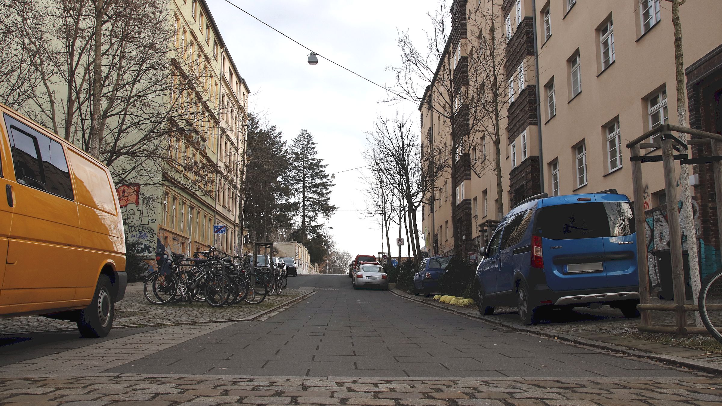 Die Ottostraße Spielstraße zwischen Frieden und Rudolf - Foto: Theo Reimann