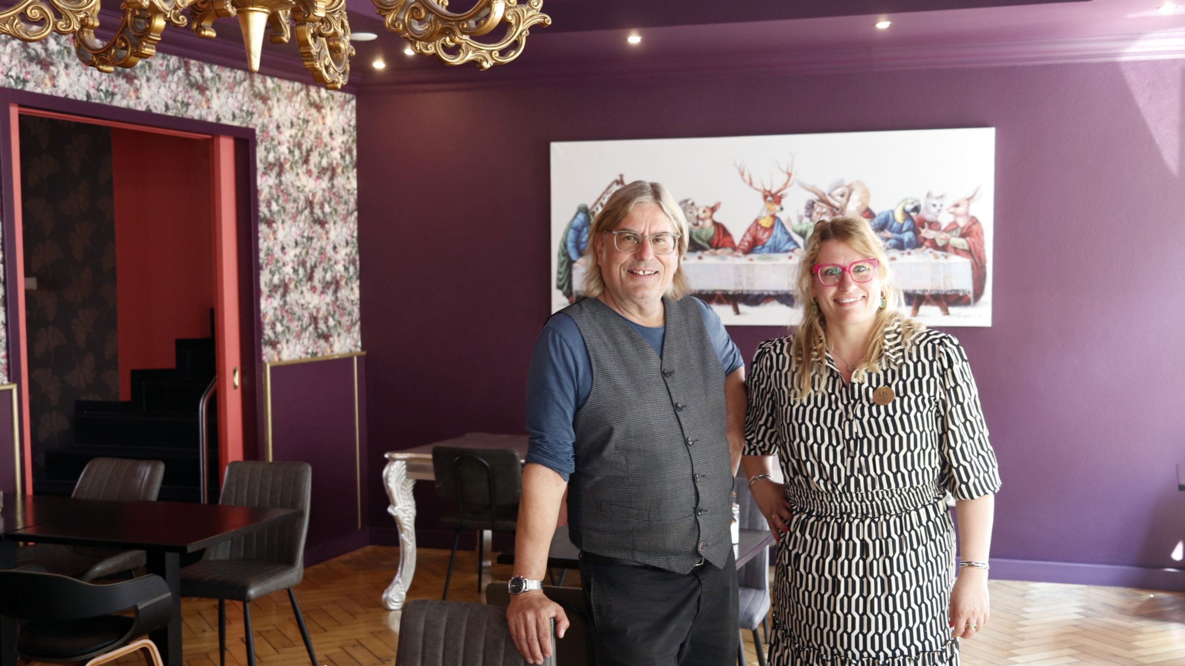 Bestes Hotel gekürt: Rothenburger Hof Führen das Hotel familiär: Vater Ferenc und Tochter Luisa Weidel - Foto: Anton Launer