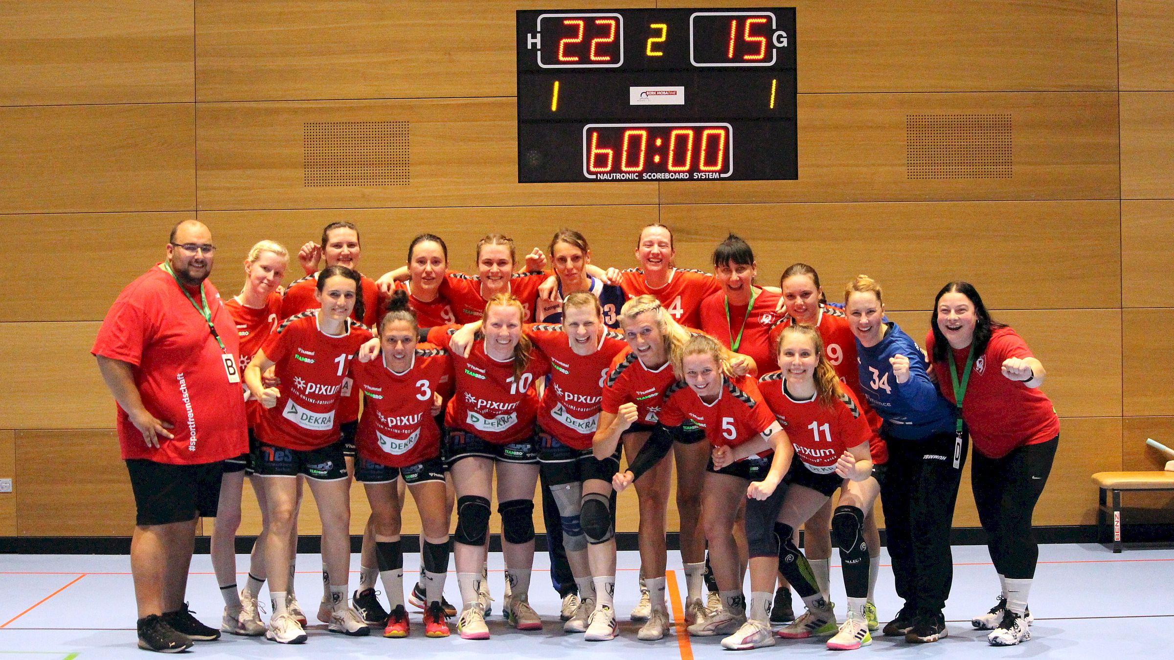 Die Sportfreunde begannen mit einem souveränen Auftaktsieg. Foto: Sporties