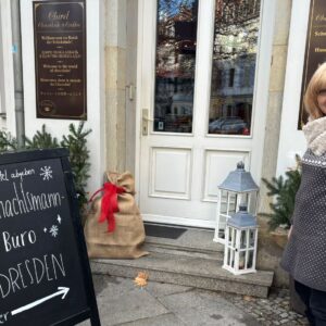 Weihnachtsmannbüro auf der Königstraße eröffnet. Foto: privat