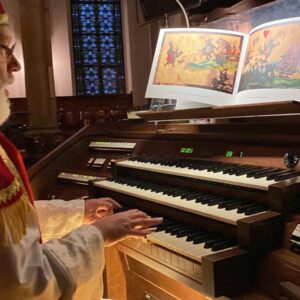 Vielleicht greift der Nikolaus ja auch in die Tasten. Foto: privat