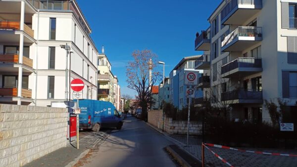 Die Einfahrt in den Turnerweg von der Antonstraße kommend, ist neuerdings verboten. Foto: privat
