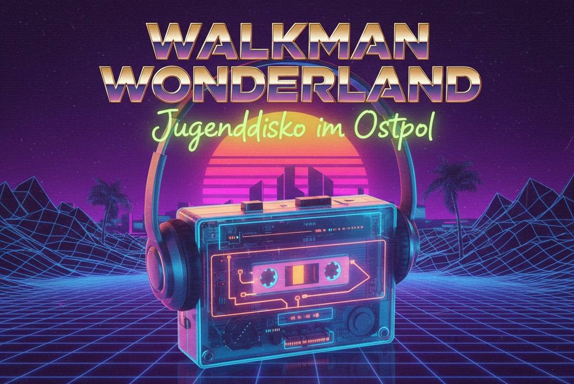Walkman-Wonderland - Jugenddisko im Ostpol - Grafik Urban Lab