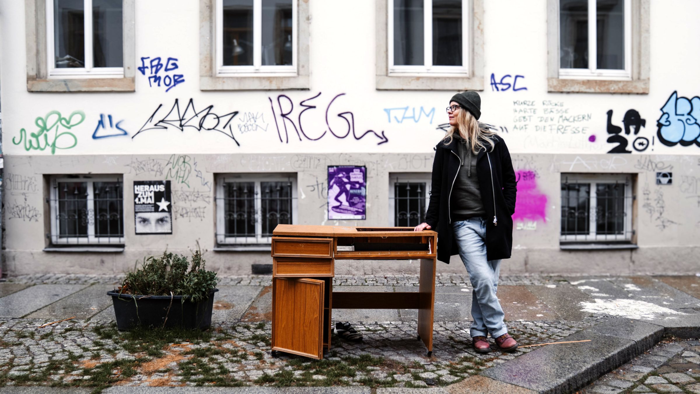 In der Neustadt zu Hause - Tini Bot - Foto: Johannes Haupt