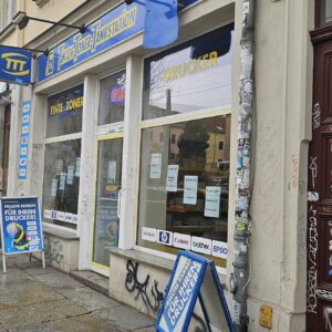 Ab Montag in der Johannstadt - Tinten-Toner-Tankstation - Foto: Anton Launer