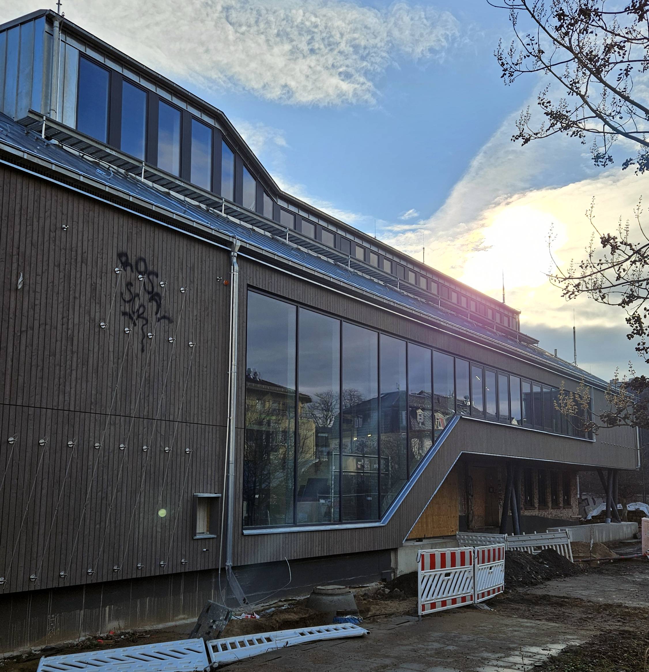 Im September soll das Kulturhaus Scheune wieder eröffnet werden. Foto: Anton Launer