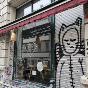 Seit Ende Januar geschlossen: Brotladen auf der Alaunstraße - Foto: Anton Launer
