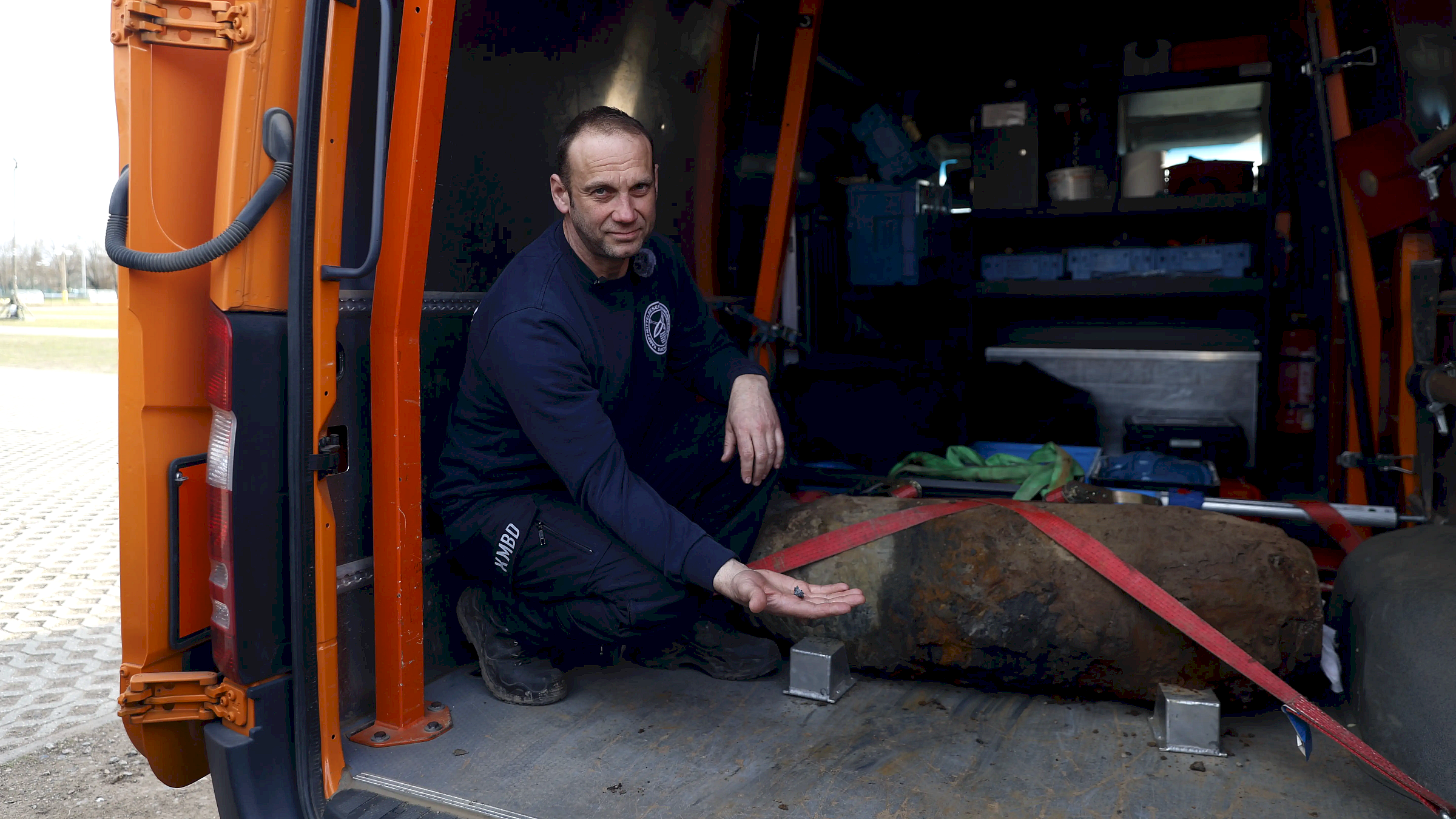 Sprengmeister Thomas Zowalla – Foto: Florian Varga