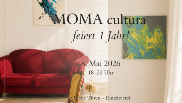 MOMA cultura feier Jubiläum_Flyer