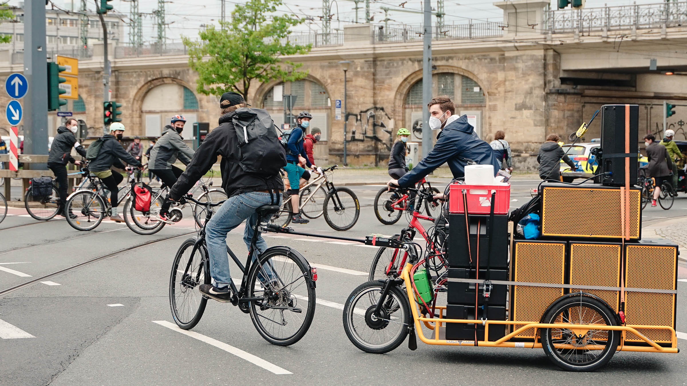 Das eigene Soundsystem "Sonnensystem" wird auch dieses Jahr auf der Toleride zu sehen und zu hören sein. Foto: Tolerade e. V.
