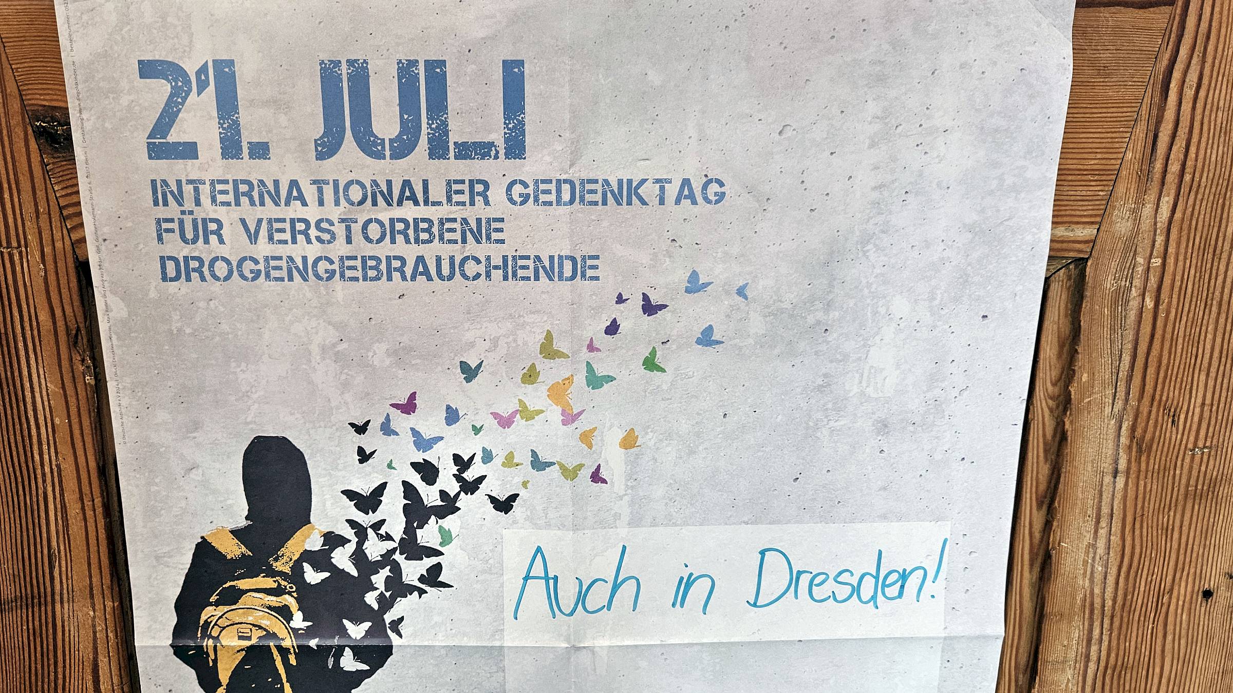 Plakat zum Aufruf zum Gedenktag - Foto: Anton Launer