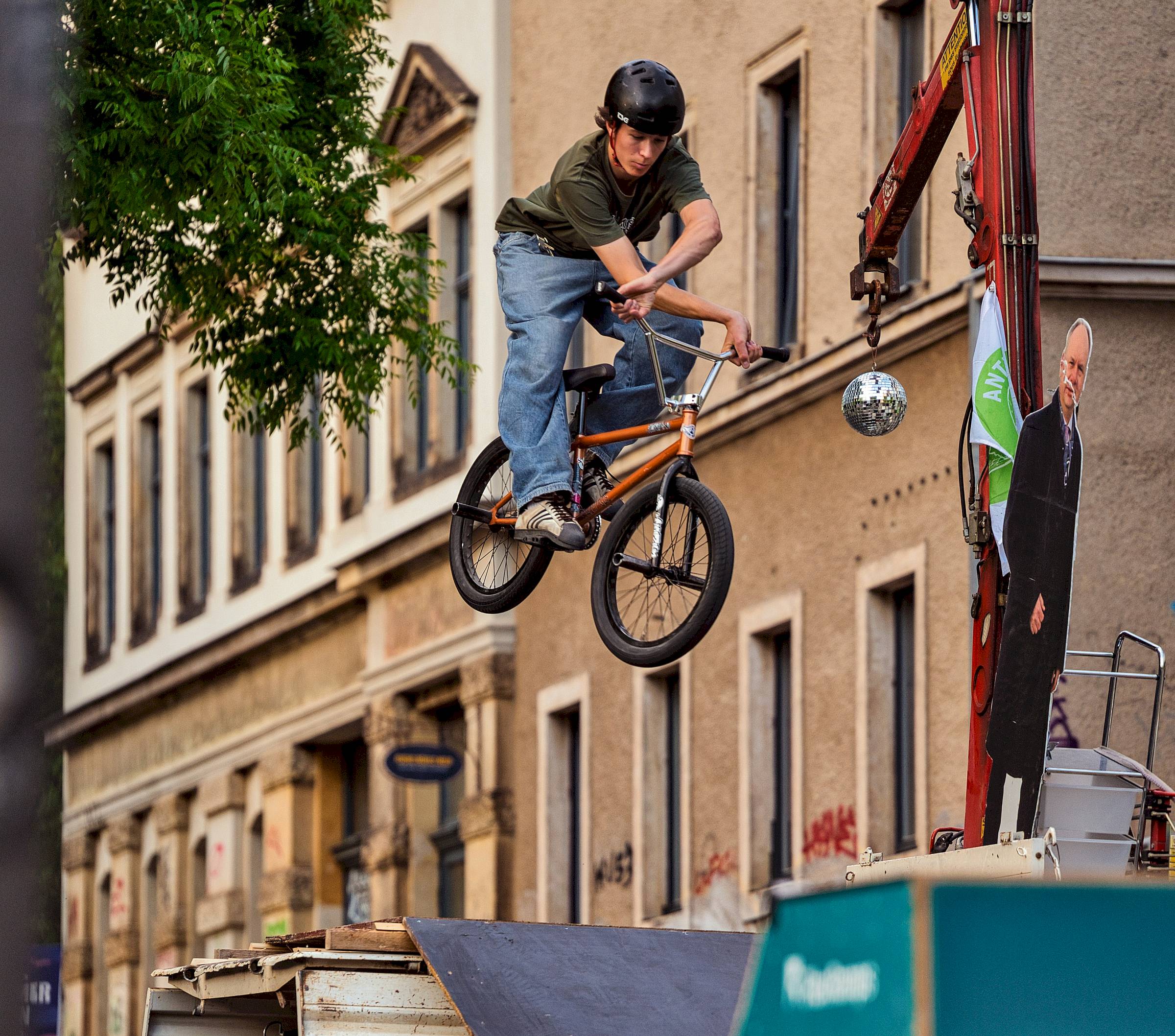 Egal ob BMX-, Bike- oder Skateboard-Action, für die Kurzfilme ist jede Art Actionsport geeignet - Foto: Max Lit.