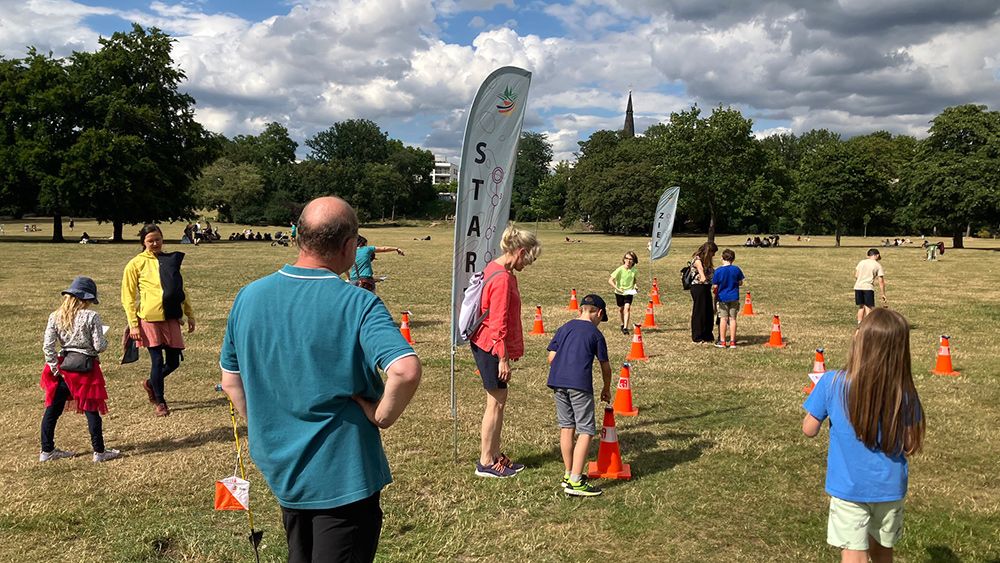 Orientierungslauf auf dem Alaunplatz - Foto: SV Sonnenland